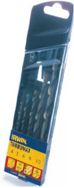 Wiertło Irwin do metalu HSS walcowe 4 5 6 10 8mm zestaw (10502234)
