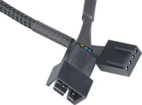 Akasa 4-pin - 4-pin, 0.3m, Czarny (AK-CBFA01-KT04)