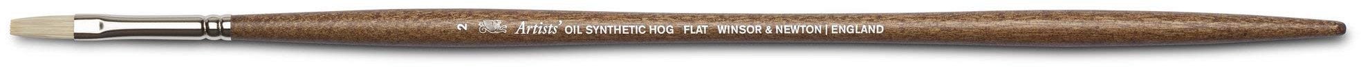 SmartMax ARTISTS' OIL SYNTHETIC HOG BRUSH FLAT SIZE 2