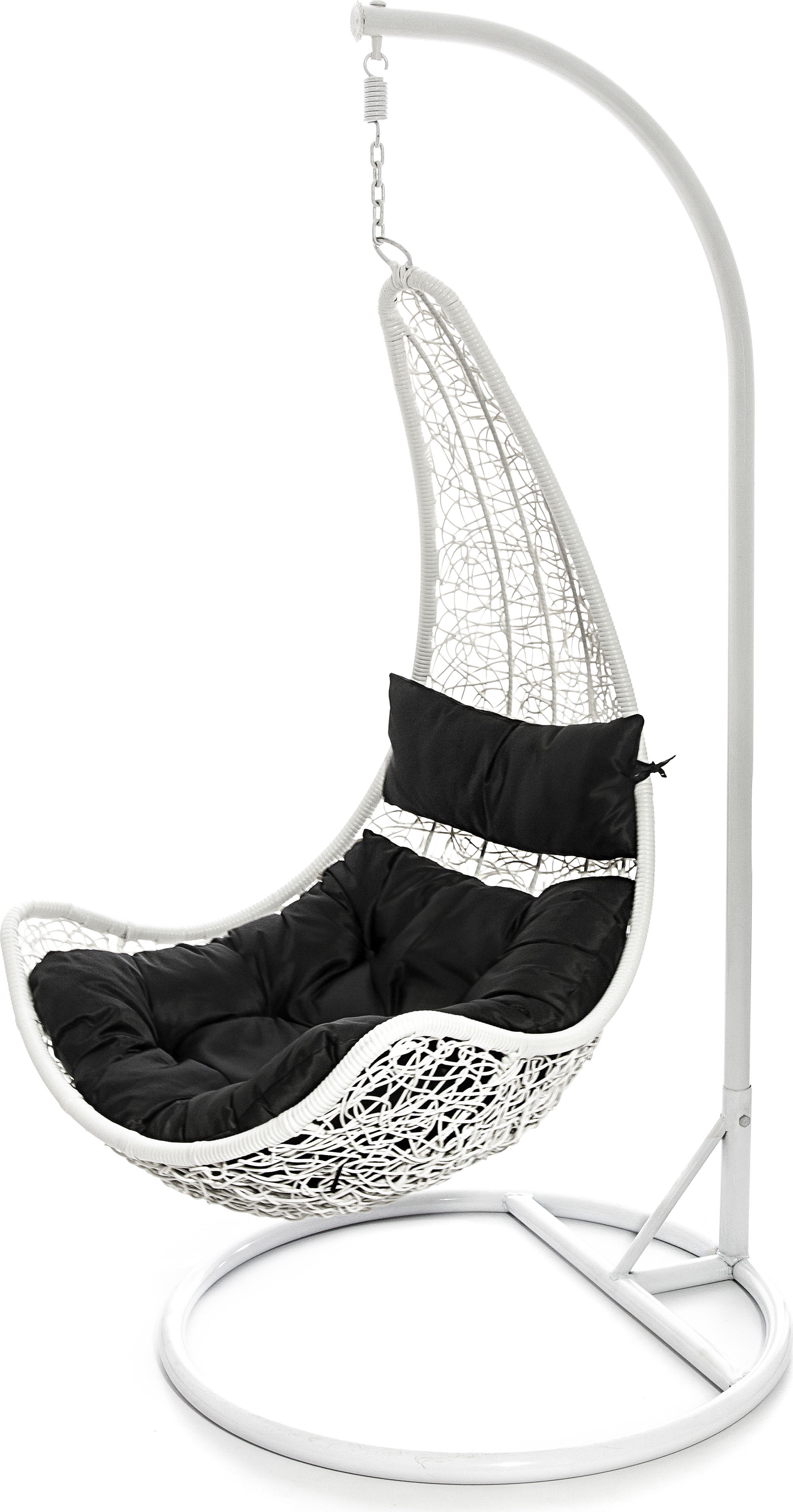 Kiti Wiszący fotel bujany Hawai biały