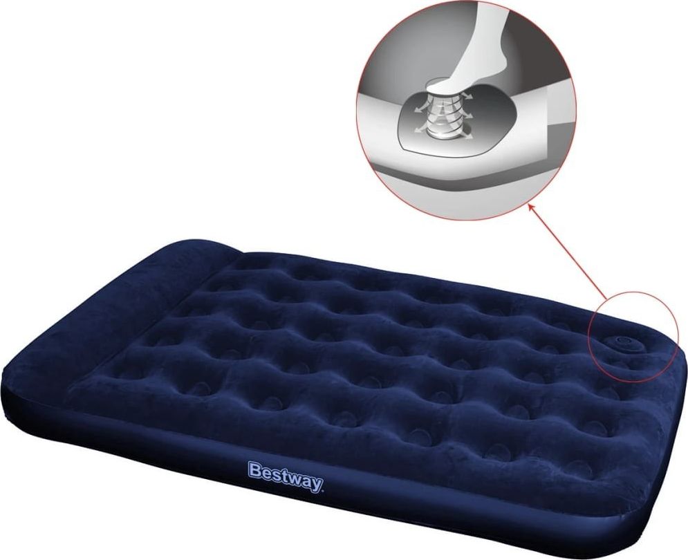 Bestway Nadmuchiwany materac z wbudowaną pompką