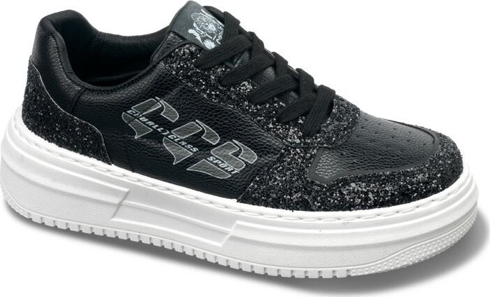 Cavalli Class Sneakersy marki Cavalli Class model CW8753 kolor Szary. Obuwie damski. Sezon: Jesień/Zima EU 38