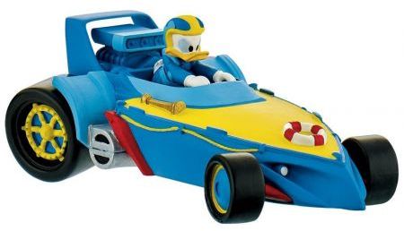 Figurka Bullyland Disney "Kaczor Donald" - Donald w rajdówce (15460)