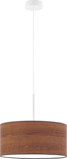 Lampa wisząca Lumes Skandynawski żyrandol z abażurem 30 cm - EX867-Sintrox - wybór kolorów Drewno bielone