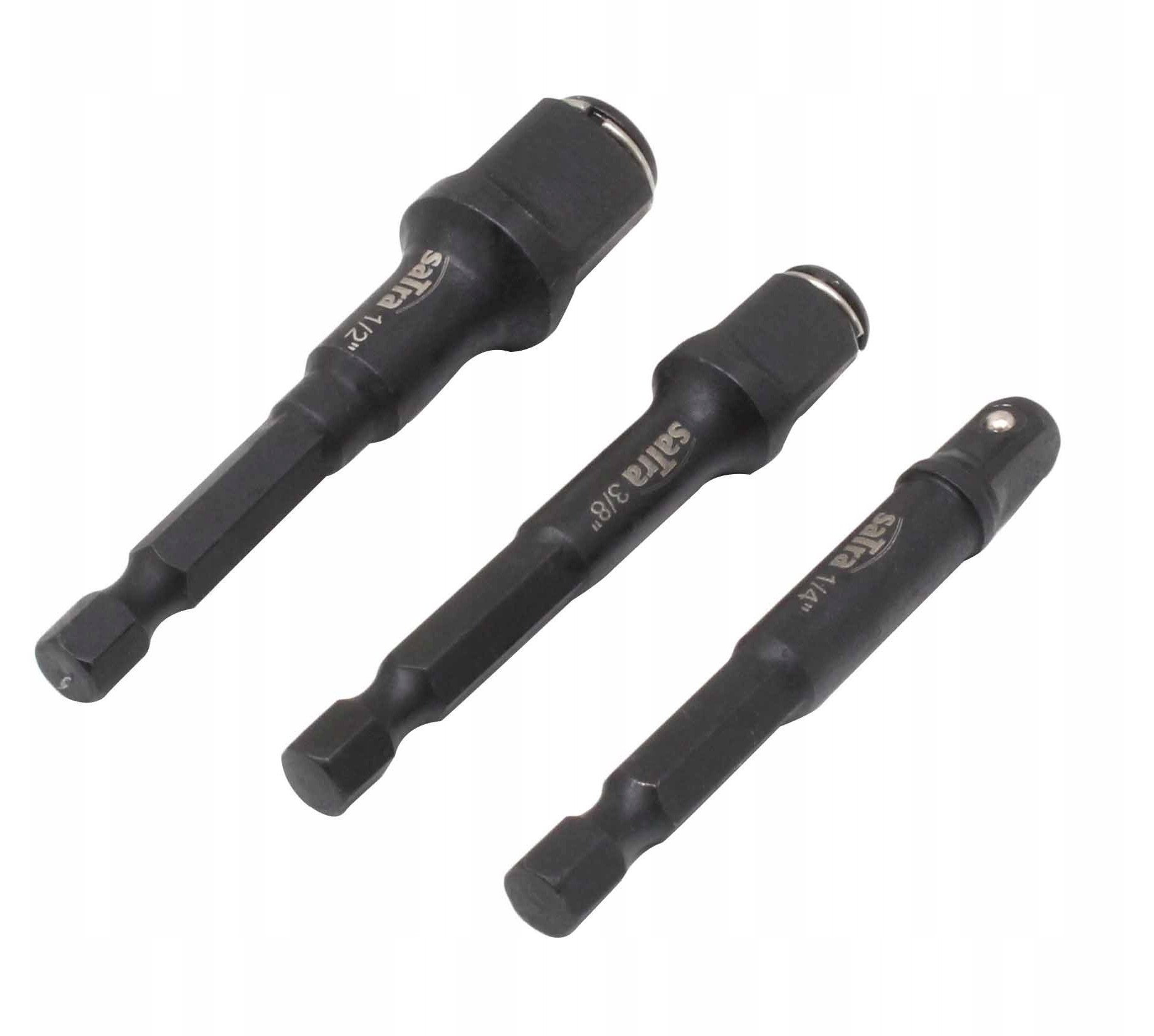 SATRA ZESTAW ADAPTERÓW DO BITÓW I NASADEK 1/4" 3/8" 1/2"