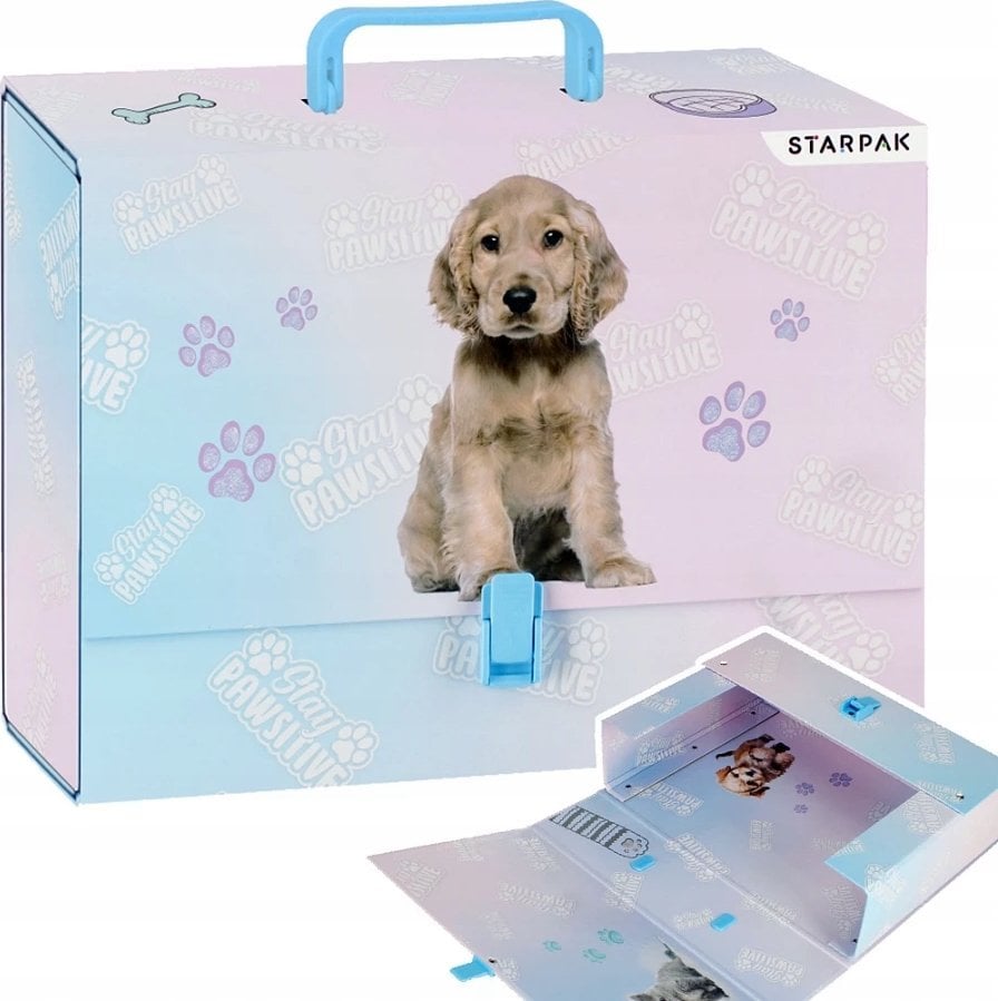 Starpak TECZKA Z RACZKA A4/95MM CUTIES STK PUD1/8