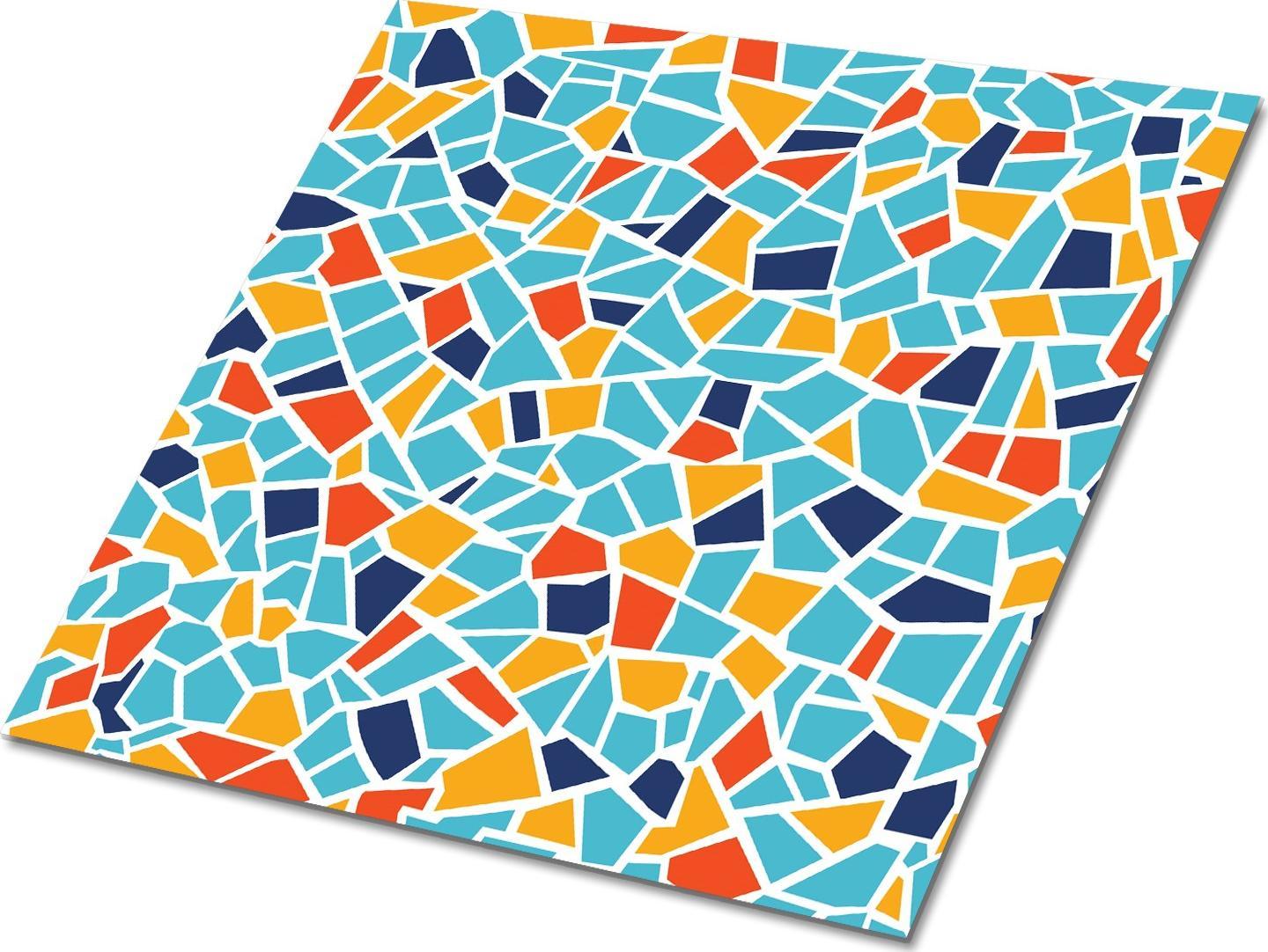 Dywanomat Panel kafelek winylowy 30x30 cm kolorowa mozaika