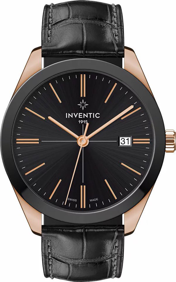 Zegarek Timberland Zegarek męski Inventic C53320.43.61R czarny