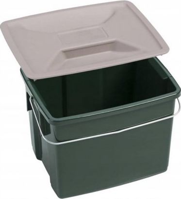 Kosz na śmieci Curver do segregacji 6L zielony (KE01502-592-00Z)