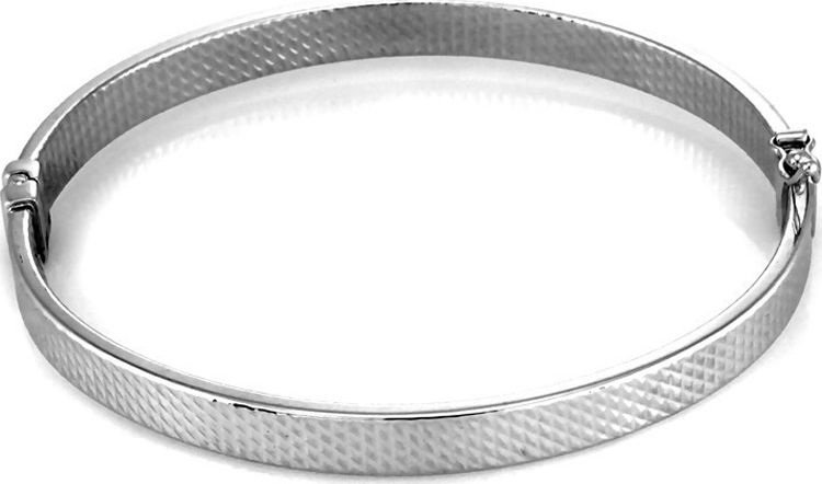 Lovrin SREBRNA BRANSOLETKA 925 SZTYWNA TYPU BANGLE