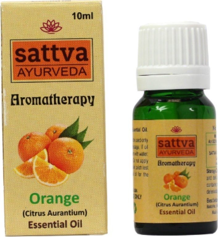 SATTVA_Aromatherapy Essential Oil olejek eteryczny Orange 10ml