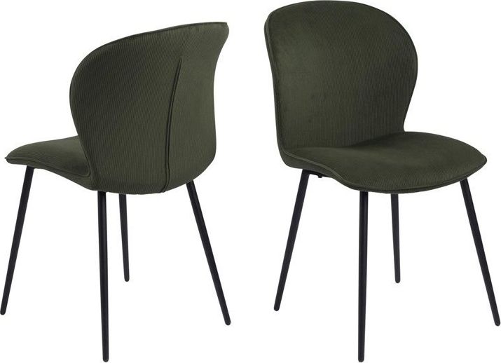 Actona Krzesło do jadalni EVELYN zielony