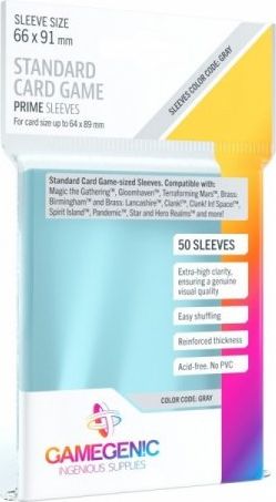 Gamegenic Koszulki na karty 66x91mm Prime Stand 50 sztuk