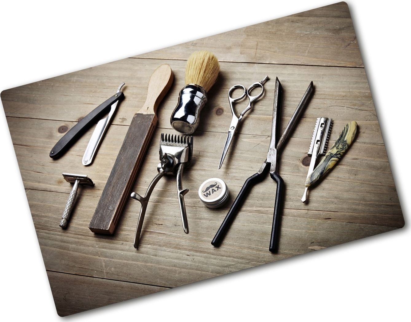 Deska do krojenia Tulup szklana 80x52cm