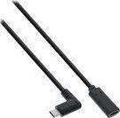 Kabel USB InLine USB-C - USB-C 1 m Czarny (35781)