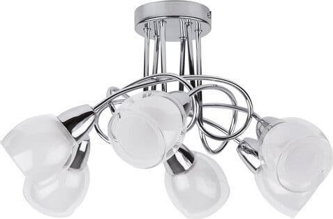 Lampa sufitowa Rabalux Plafon lampa sufitowa Rabalux Dave 6x40W E14 chrom 6085