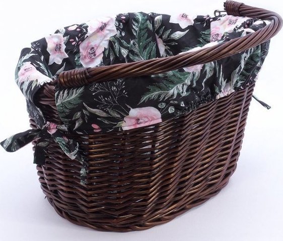 Wnuk Kosz rowerowy Wenge Clik (Wkład/Wzór)