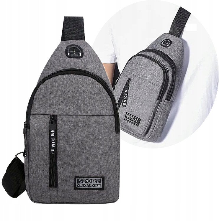 Męska NERKA Torebka SPORTOWA PLECAK Nerka MODNA