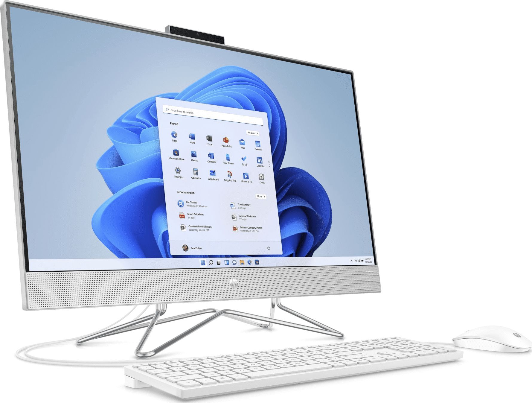 Komputer HP AIO 27-dp0033na Core i5-1035G1, 8 GB, 512 GB SSD Windows 10 Home