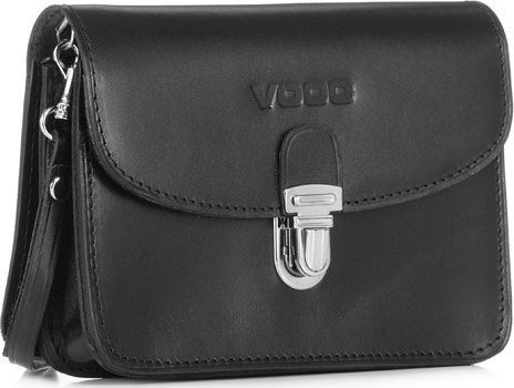 VOOC Nerka saszetka skórzana do paska Vintage P111 BLACK