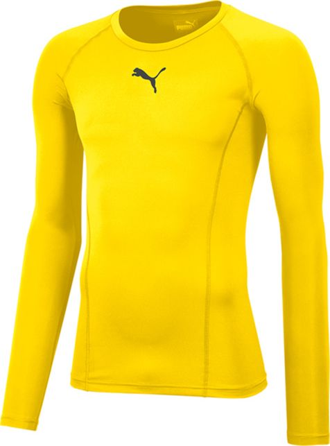 Puma Koszulka męska Liga Baselayer Tee żółta r. XL (655920-06)