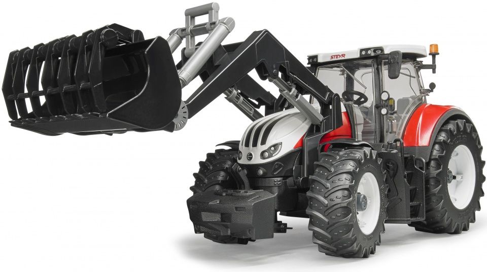 Bruder Traktor Steyr 6300 Terrus CVT z ładowarką czołową (03181)