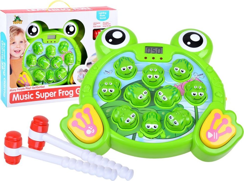 Jokomisiada Muzyczna gra tłuczek młotek, żabka dźwięk GR0451