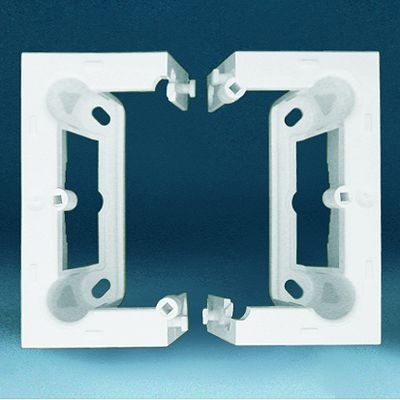 Kontakt-Simon Puszka natynkowa pojedyńcza składana głęboka biała - PSC/11