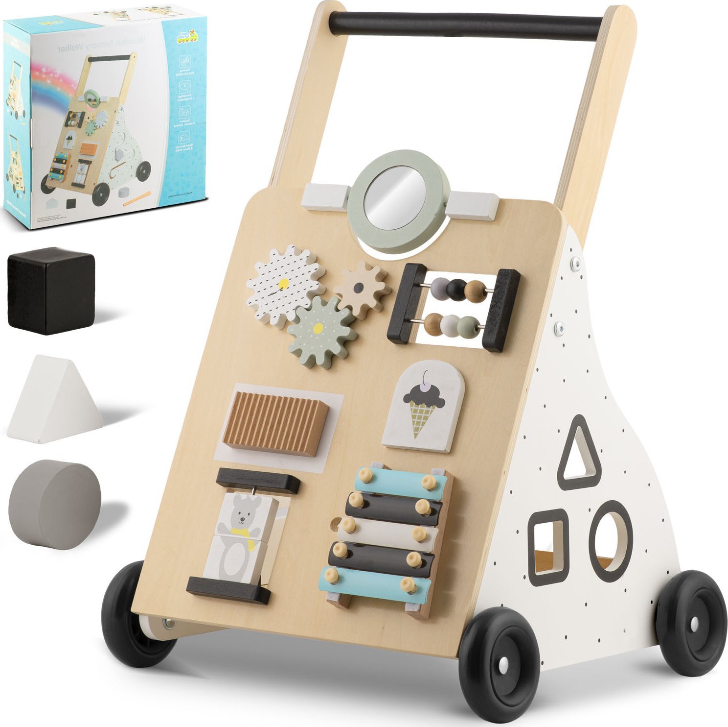 Ricokids Drewniany chodzik pchacz RK-875 Ricokids