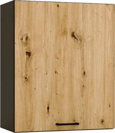 Stolkar Szafka kuchenna wisząca ANIKA W60 P/L grafitowa/dąb artisan STOLKAR