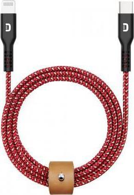 Kabel USB Zendure Lightning - USB-C 1 m Czerwony