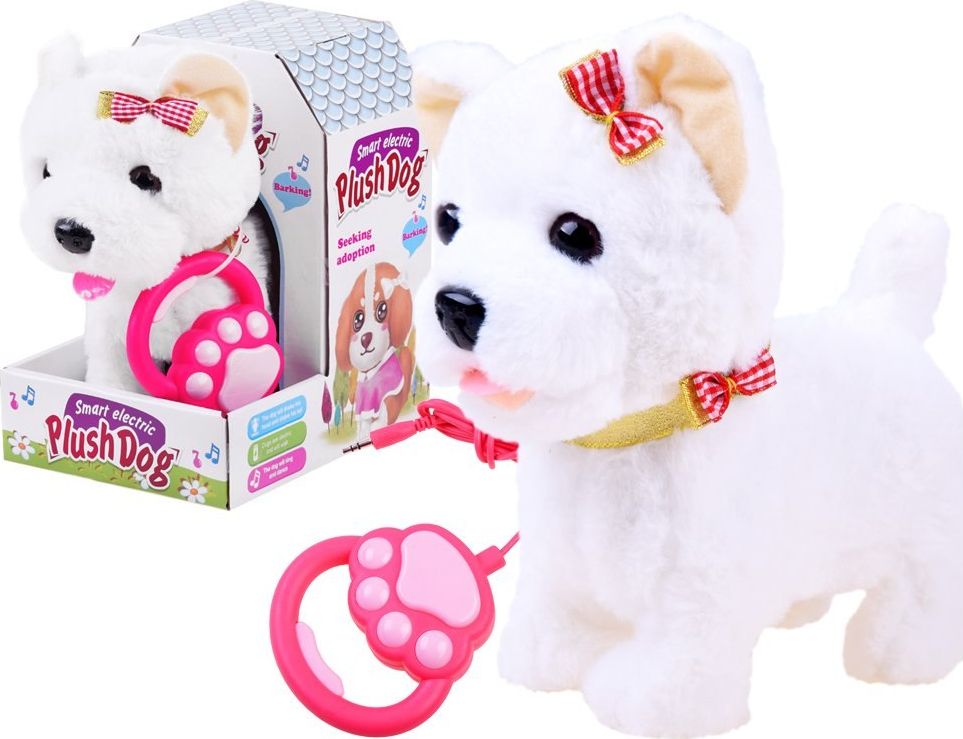 Jokomisiada Interaktywny uroczy PIESEK chodzi szczeka ZA2857