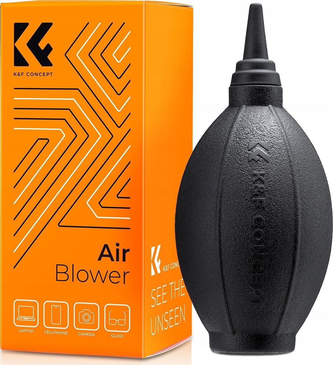 Silikonowa dmuchawa powietrza do klawiatury, lustrzanki, aparatu, urządzeń