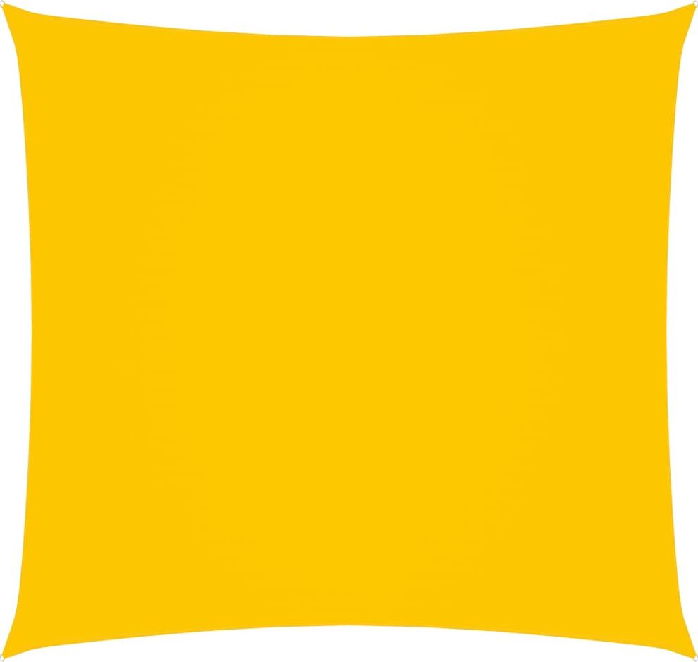 vidaXL Kwadratowy żagiel ogrodowy, tkanina Oxford, 3,6x3,6 m, żółty