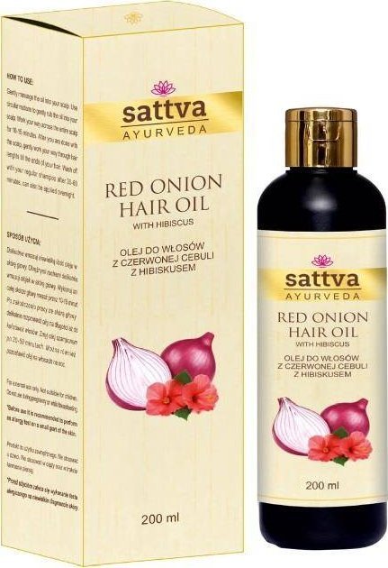 Sattva Hair Oil olej do włosów z czerwonej cebuli Red Onion 200ml
