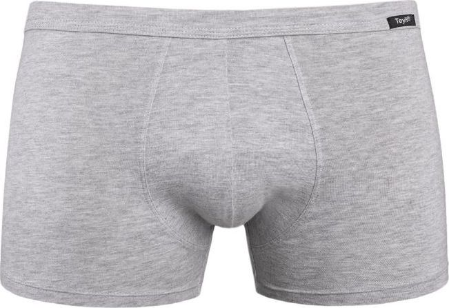 Teyli Bokserki męskie bawełniane Levi szare 3XL Szary