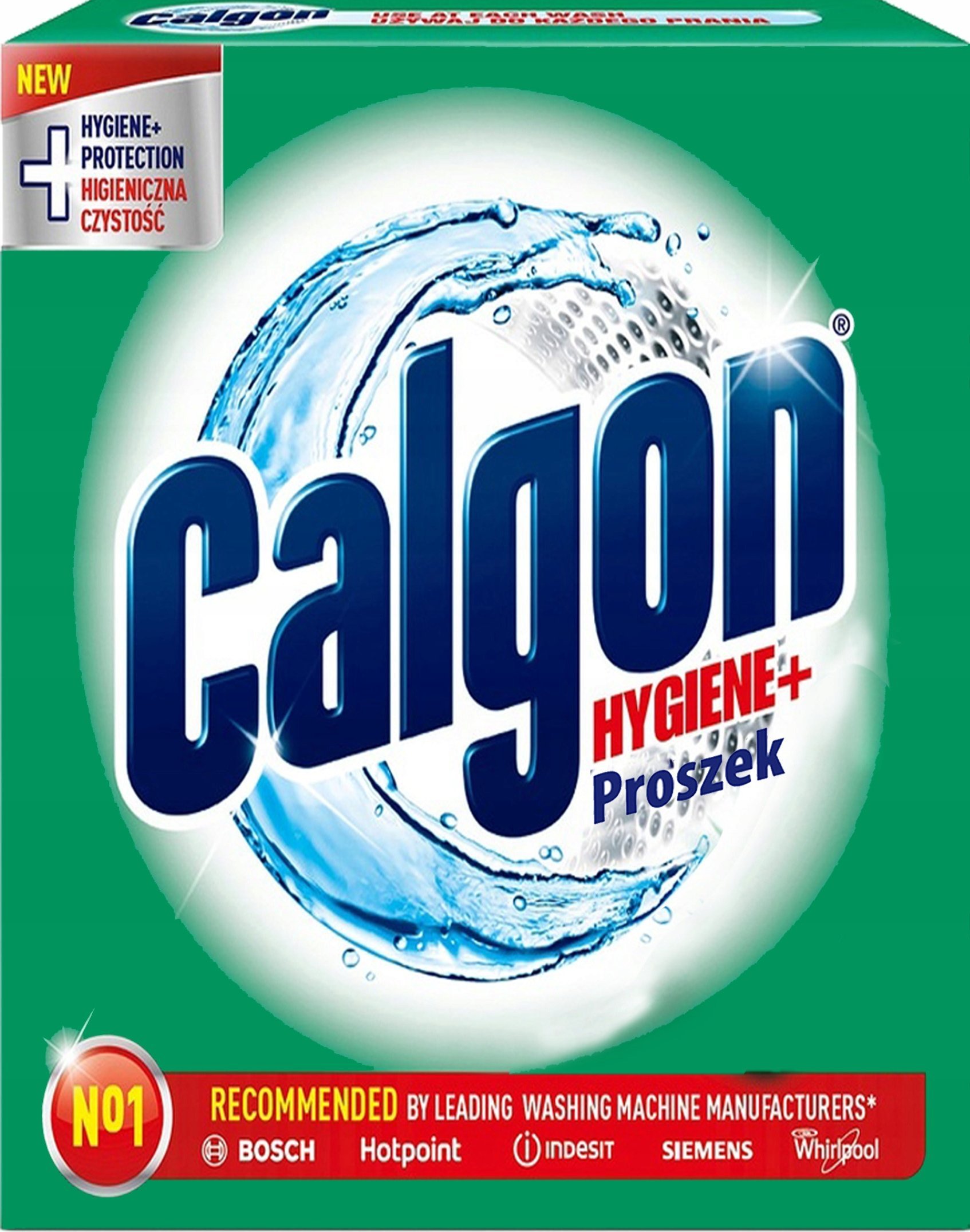 Calgon proszek odkamieniacz do czyszczenia pralki Hygien 1kg