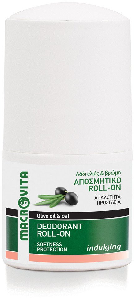 Macrovita dezodorant roll-on INDULGING z oliwą i owsem 50ml