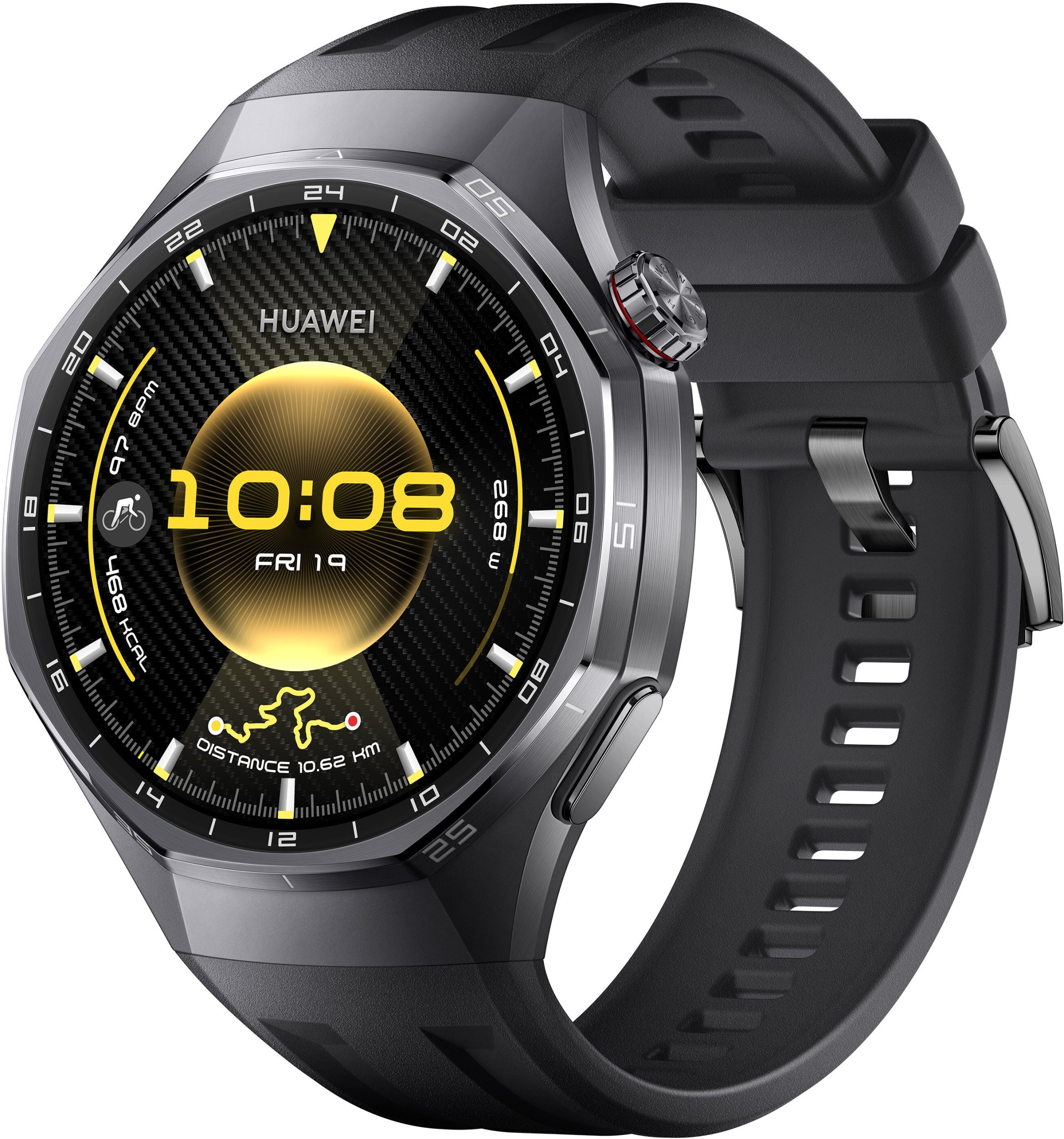 Smartwatch Huawei Watch GT6 Pro 46mm Active Czarny (6942103168185)