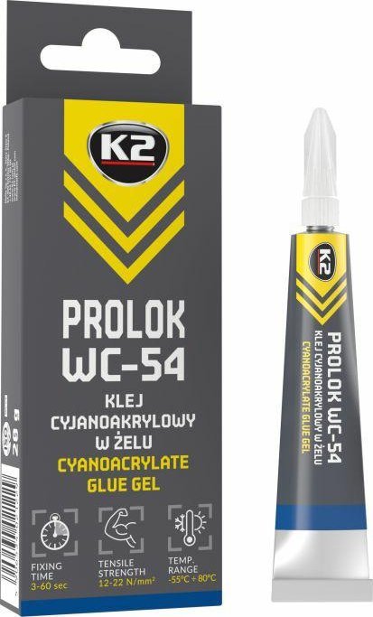 K2 K2 KLEJ CYJANOAKRYLOWY PROLOK WC-54 20G