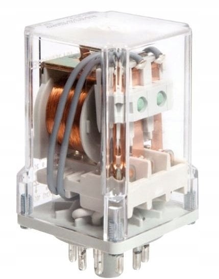 Przekaźnik przemysłowy 4P 10A 110V DC AgNi R15-2014-23-1110 863816