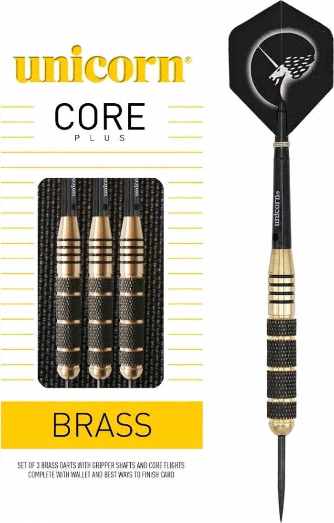 Unicorn Rzutki Unicorn Core Plus Win gold brass darts 23g ostre 08642 Uniwersalny
