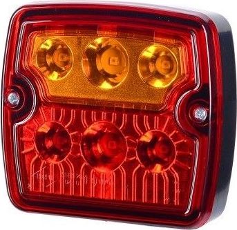 HORPOL Lampa zespolona tylna hor 74, krótka, diodowa 12/24