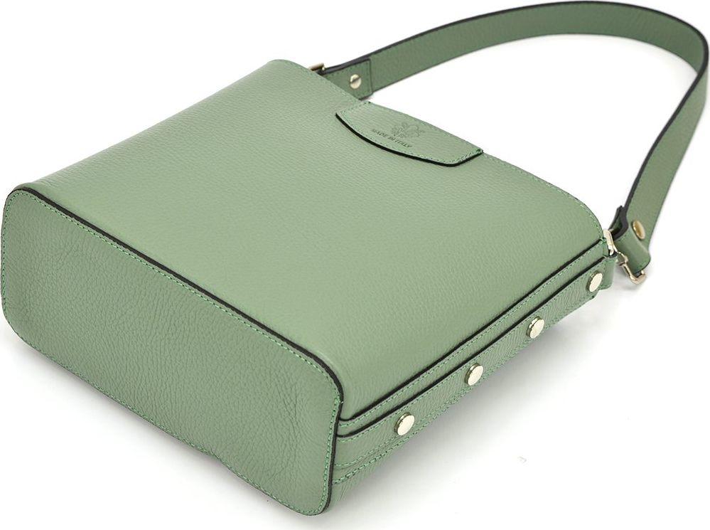 Vera Pelle Torebka skórzana vp930c seledynowy