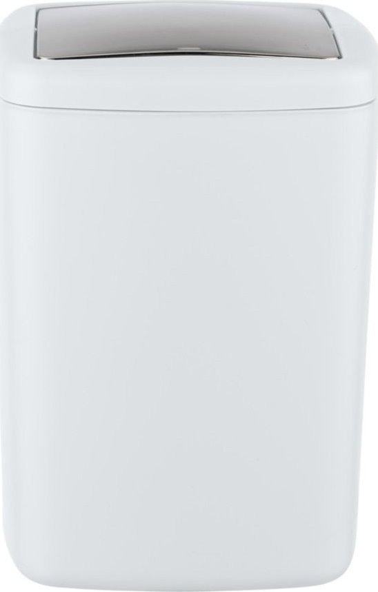 Kosz na śmieci Wenko Kosz kosmetyczny Swing, 8,5 L, rozmiar L, kolor biały, Wenko