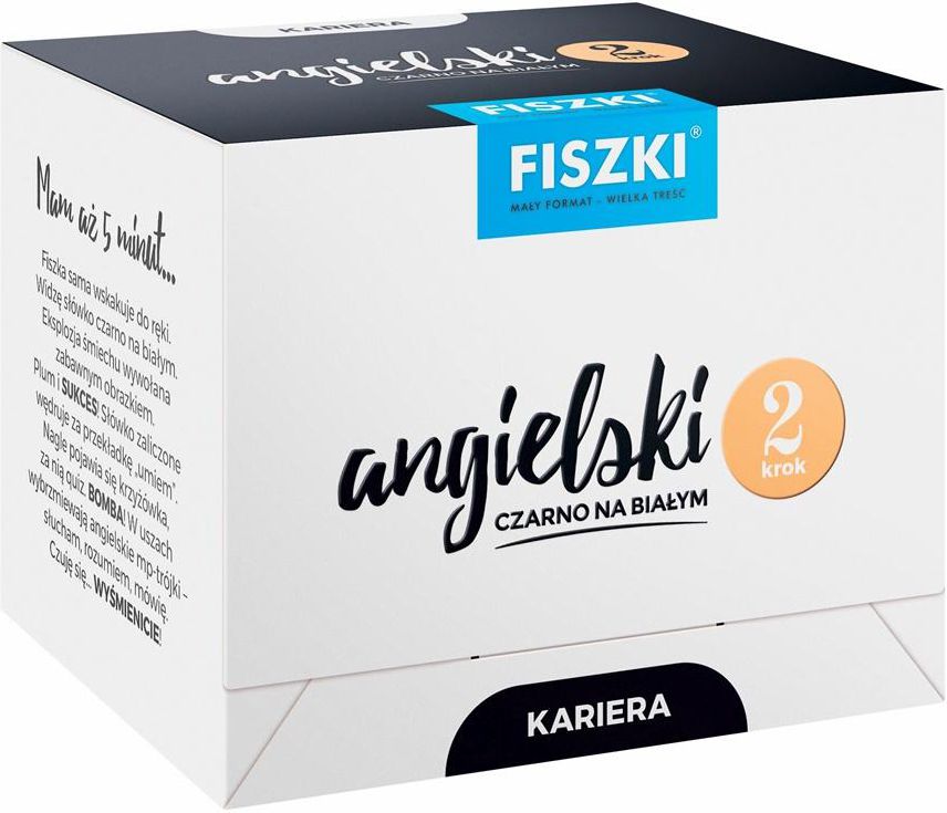 Angielski czarno na białym FISZKI - Kariera 2