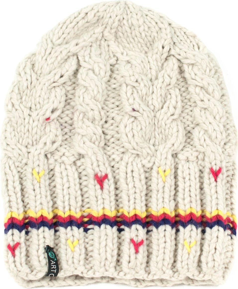 Art of Polo Czapka damska Stripes beżowa