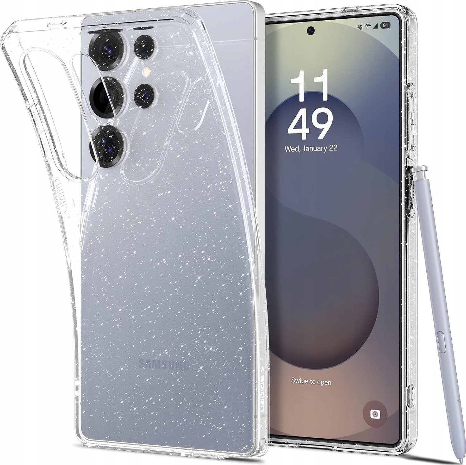 SPIGEN LIQUID CRYSTAL GALAXY S25 ULTRA GLITTER CRYSTAL