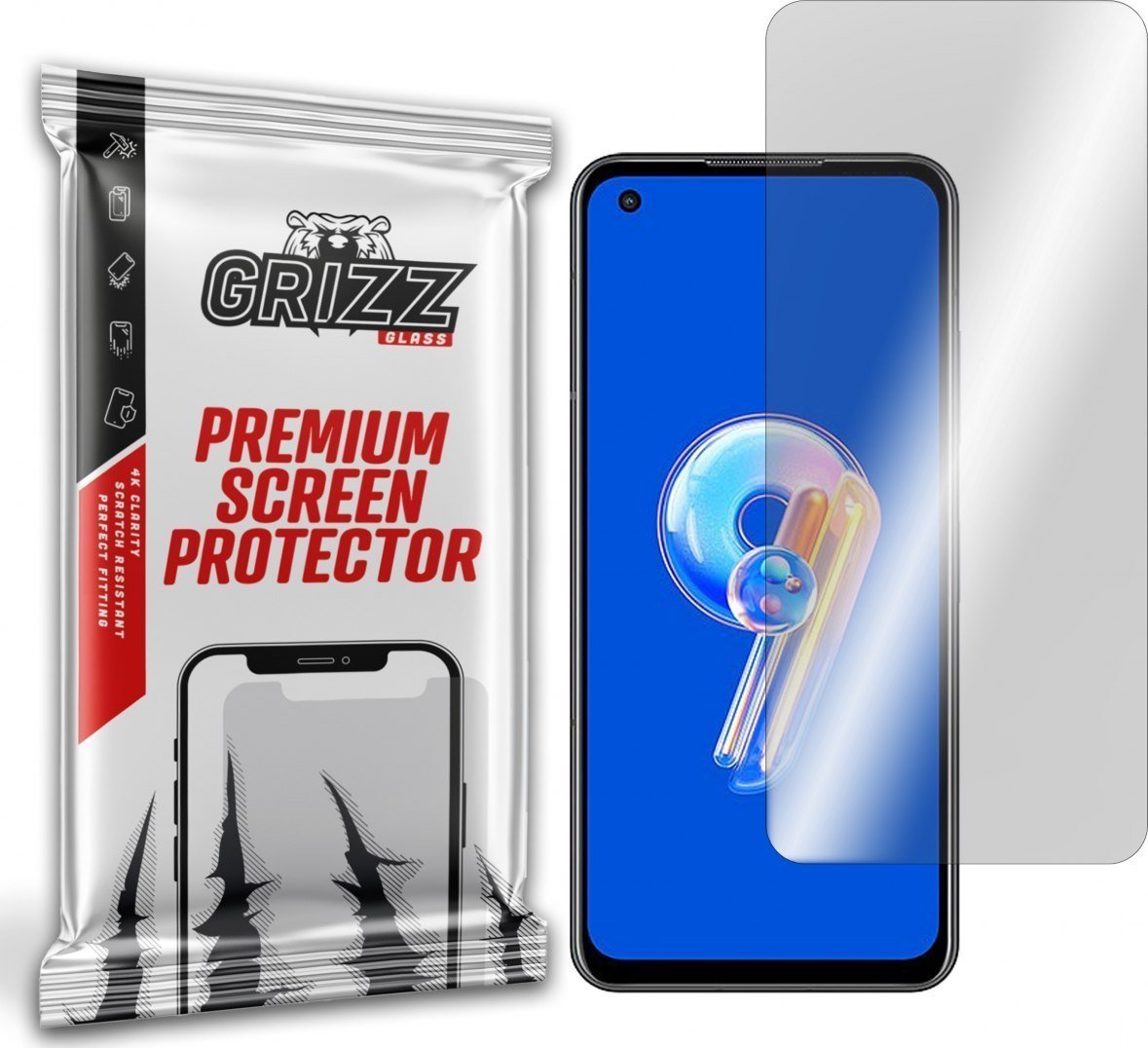 GrizzGlass Szkło hybrydowe Grizz Asus ZenFone 9