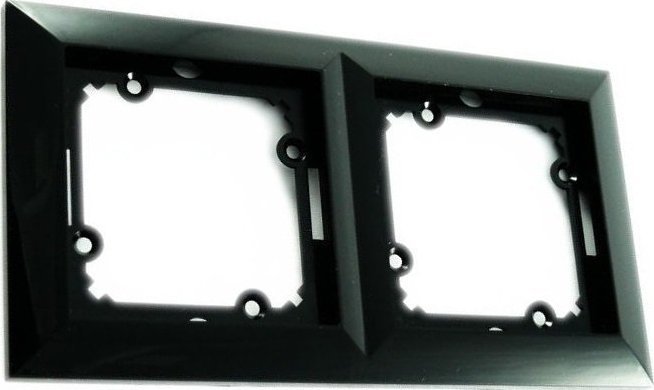 Abex Abex Perła czarny mat - ramka 2 RA-2P